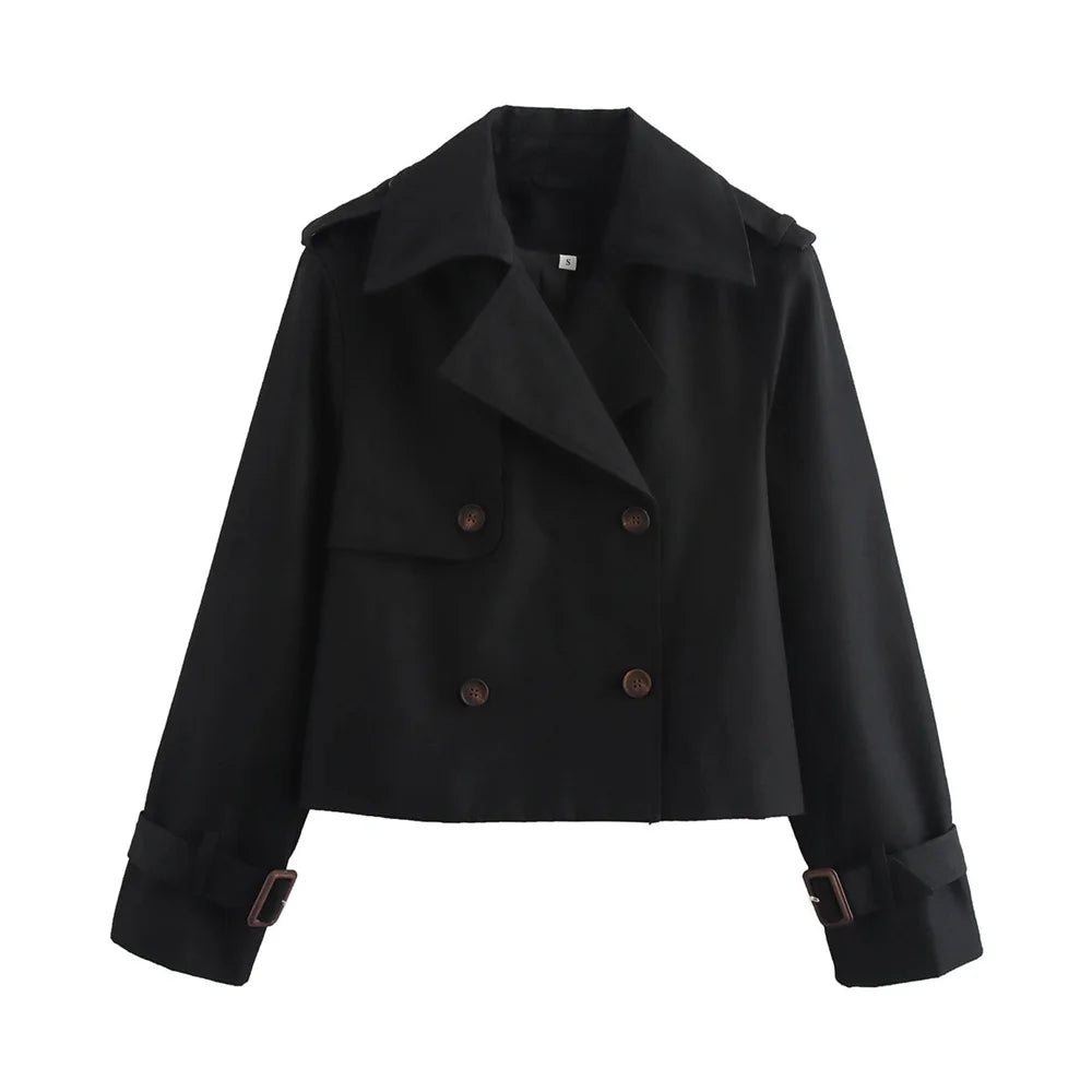 Trench coat court femme