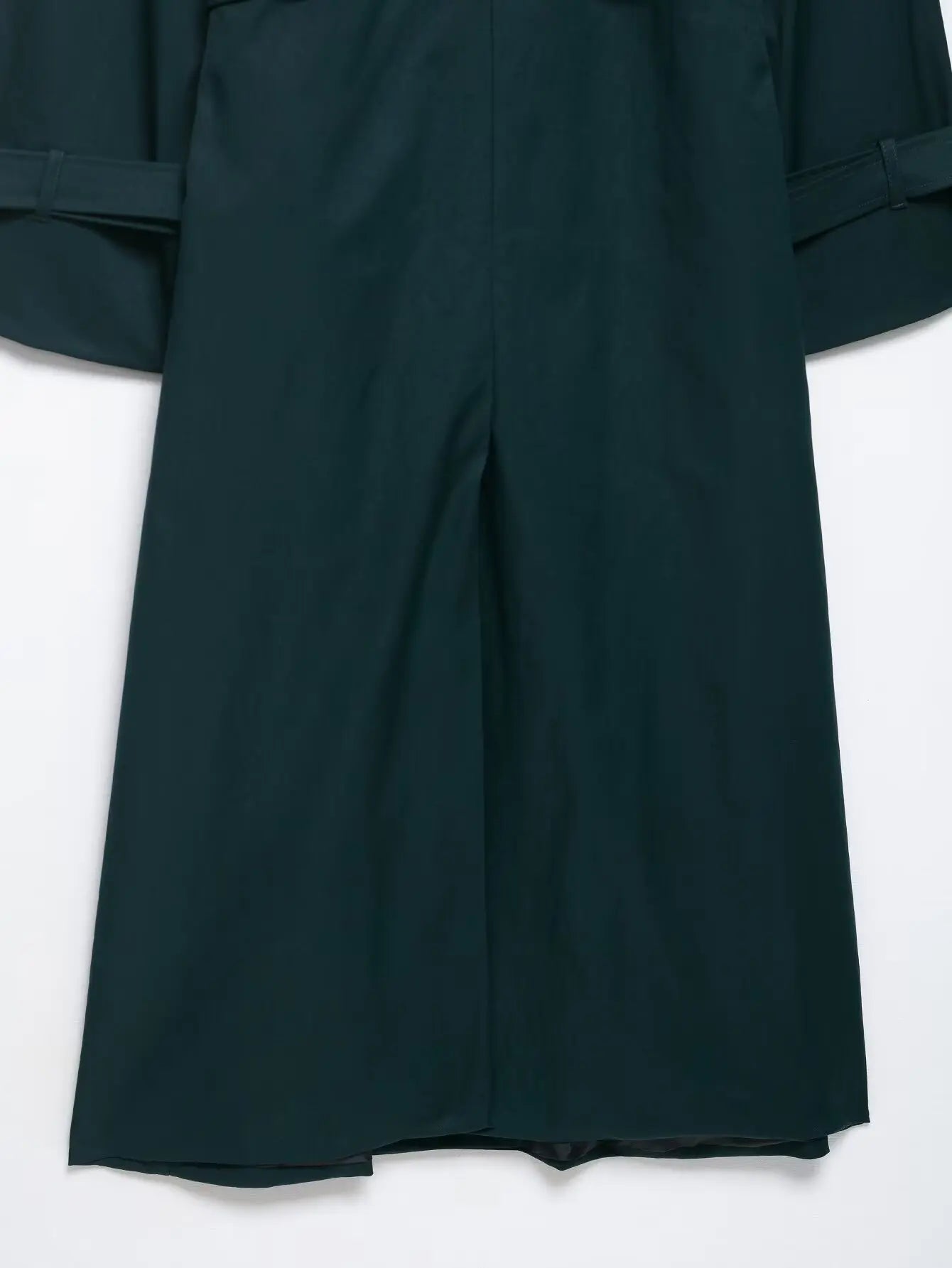 Trench long femme vert