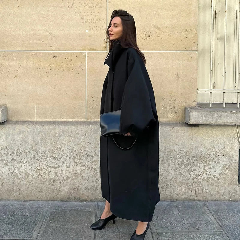 Trench femme long beige