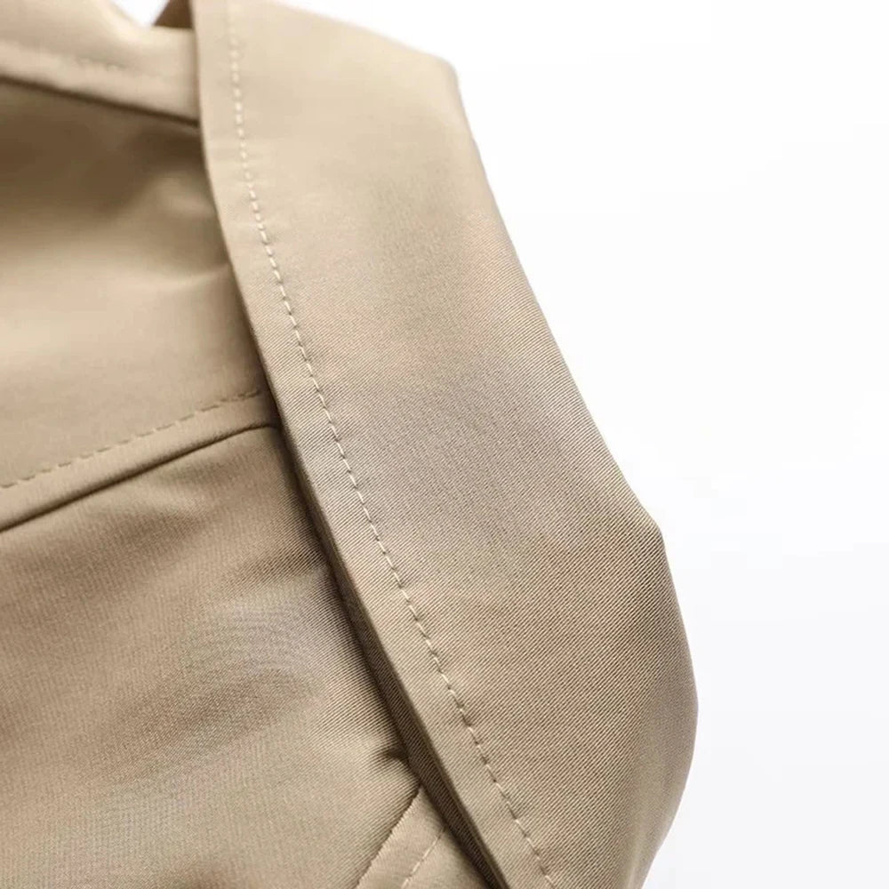 Trench très long femme