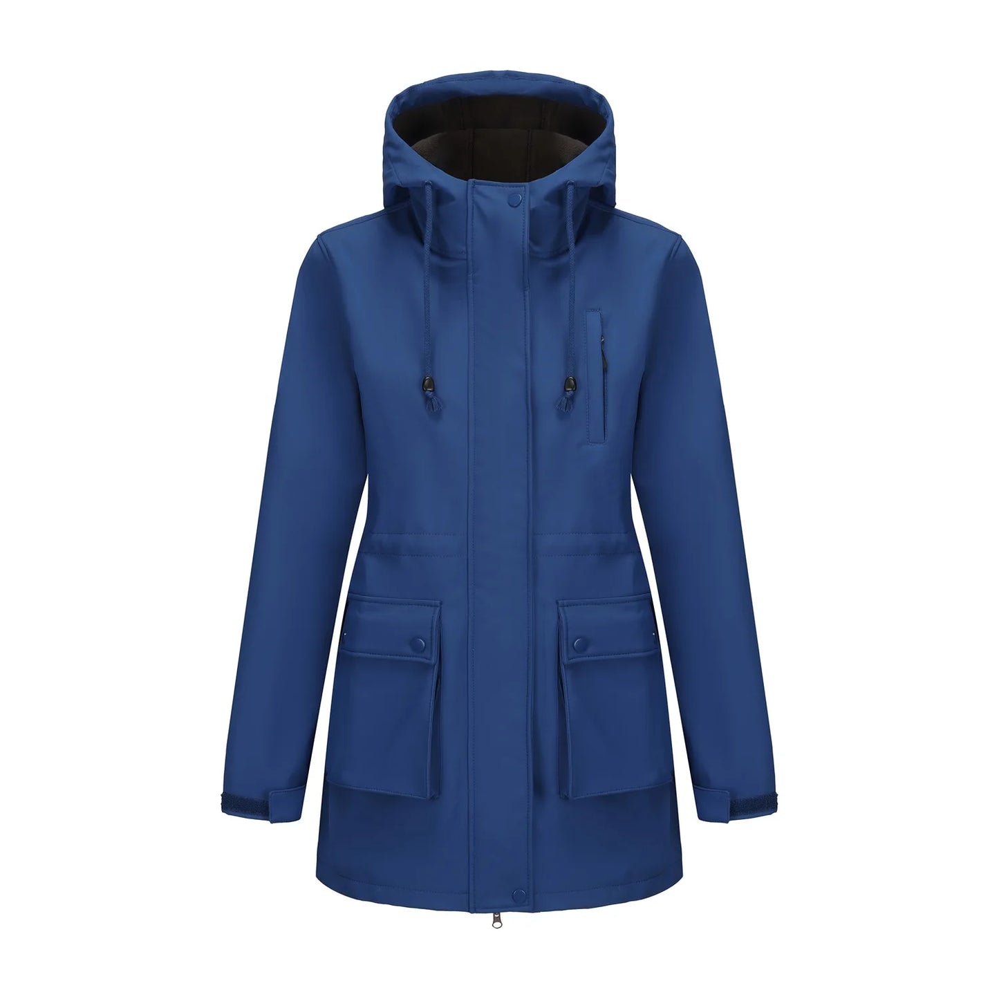 Trench impermeable avec capuche femme