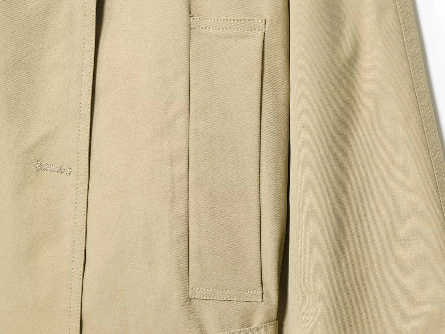 Ensemble beige trench femme