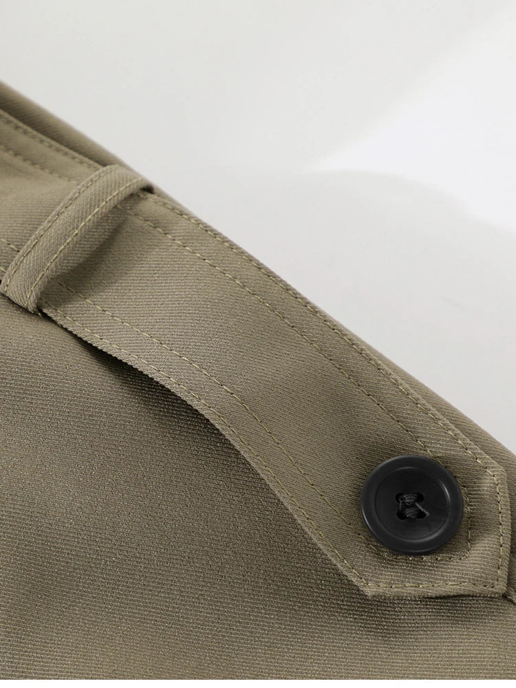 Manteau trench coat hiver femme à capuche
