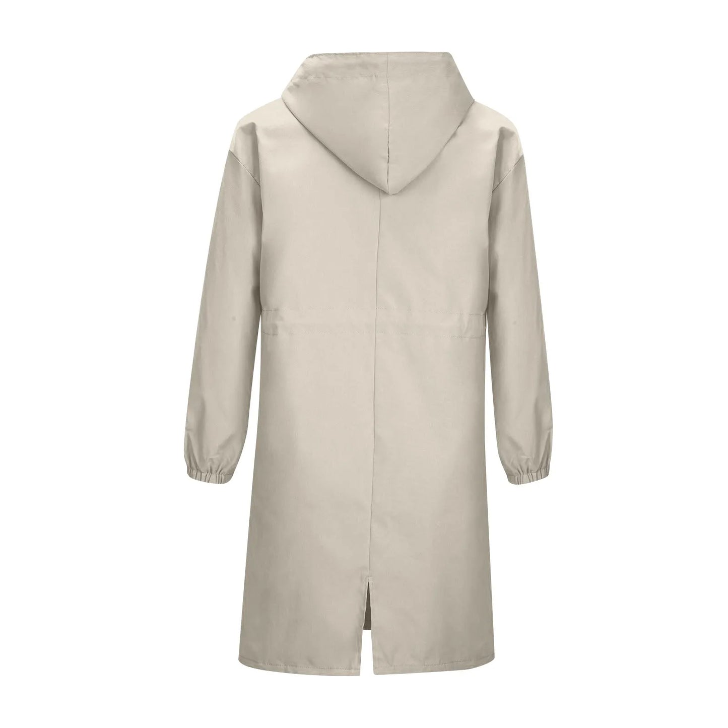Trench impermeable femme à capuche