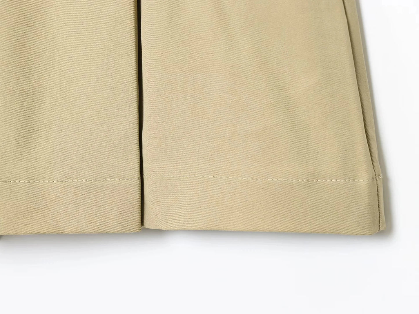 Ensemble beige trench femme
