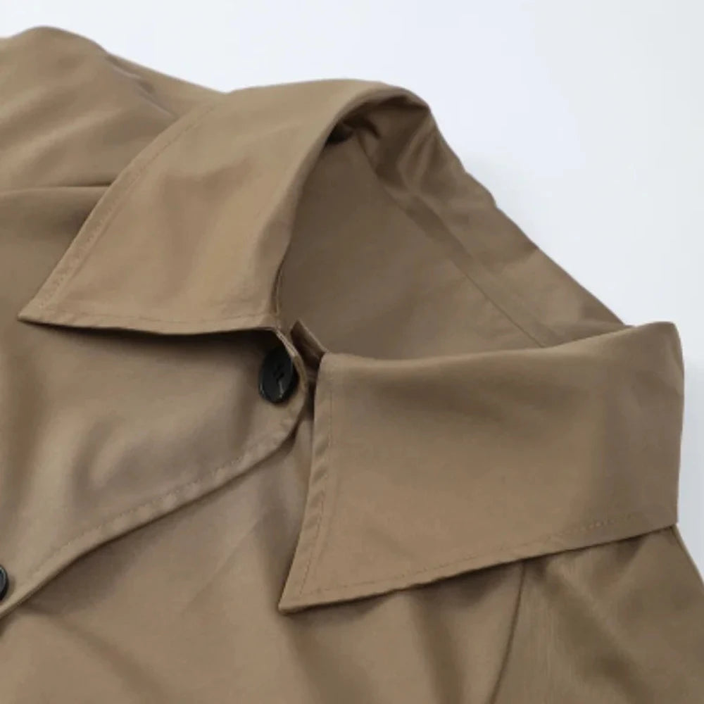 Trench très long femme