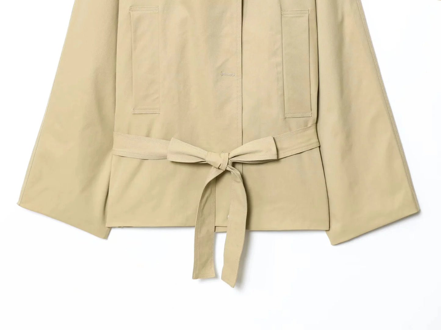 Ensemble beige trench femme