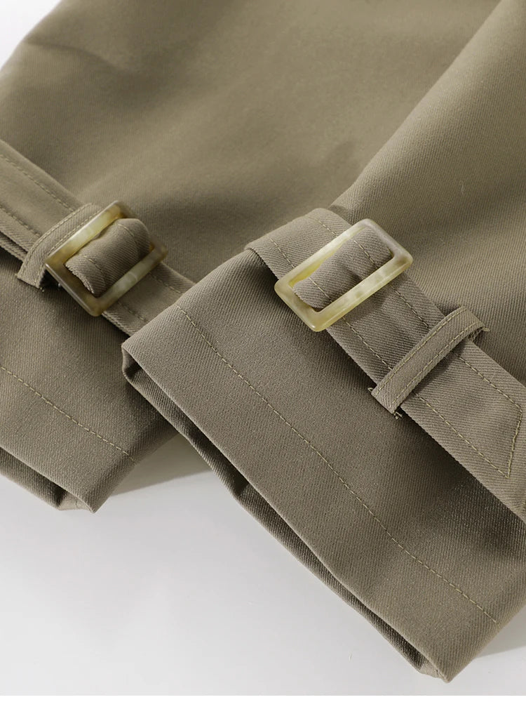 Manteau trench coat hiver femme à capuche