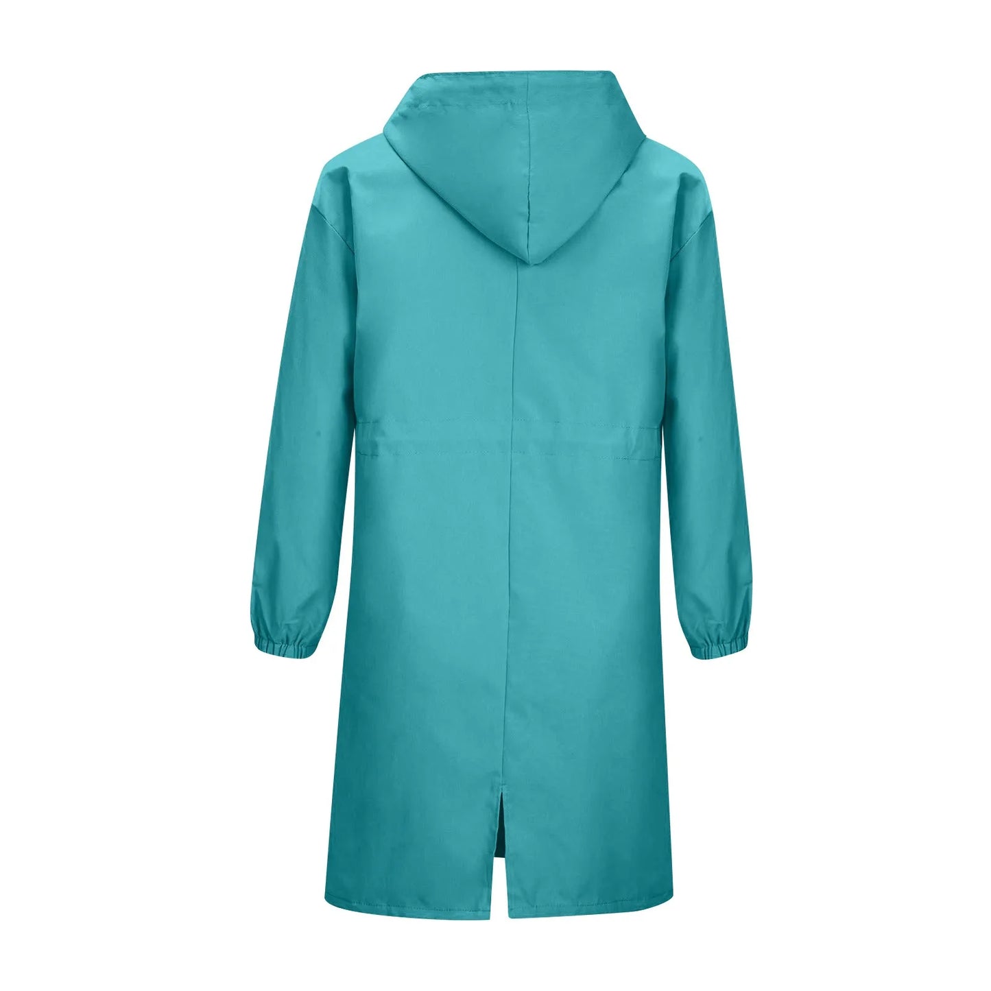 Trench impermeable femme à capuche