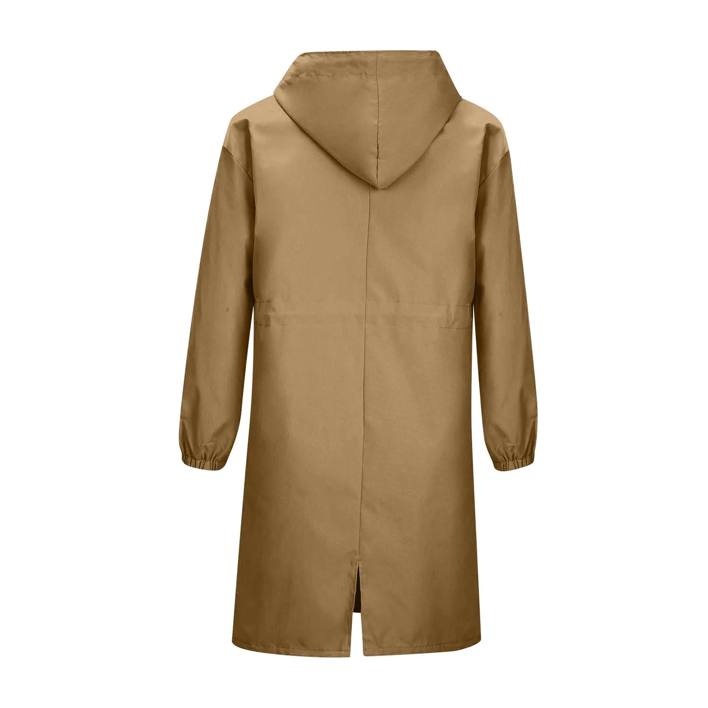 Trench impermeable femme à capuche