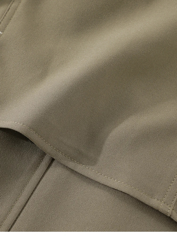 Manteau trench coat hiver femme à capuche