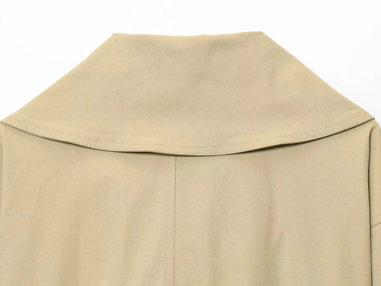 Ensemble beige trench femme