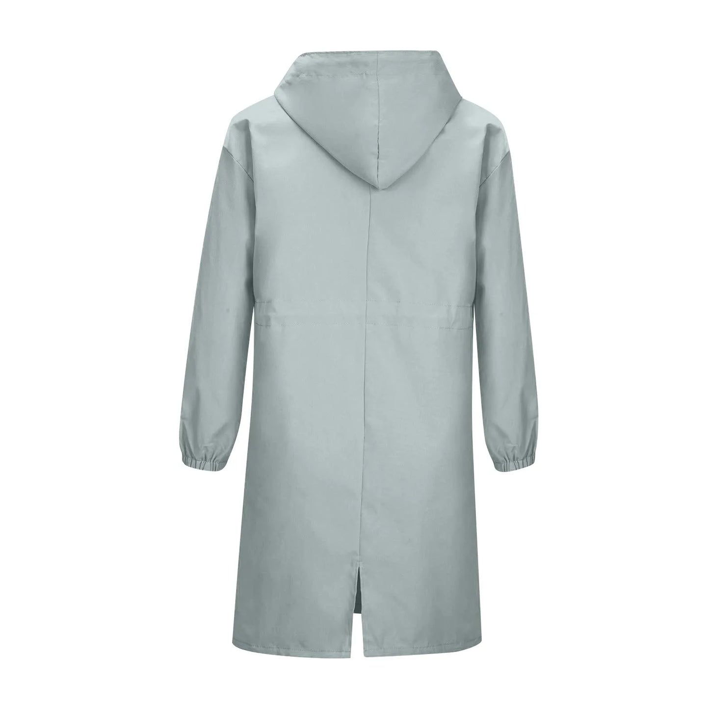 Trench impermeable femme à capuche
