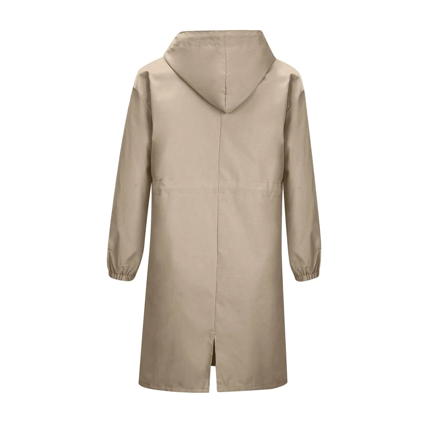 Trench impermeable femme à capuche