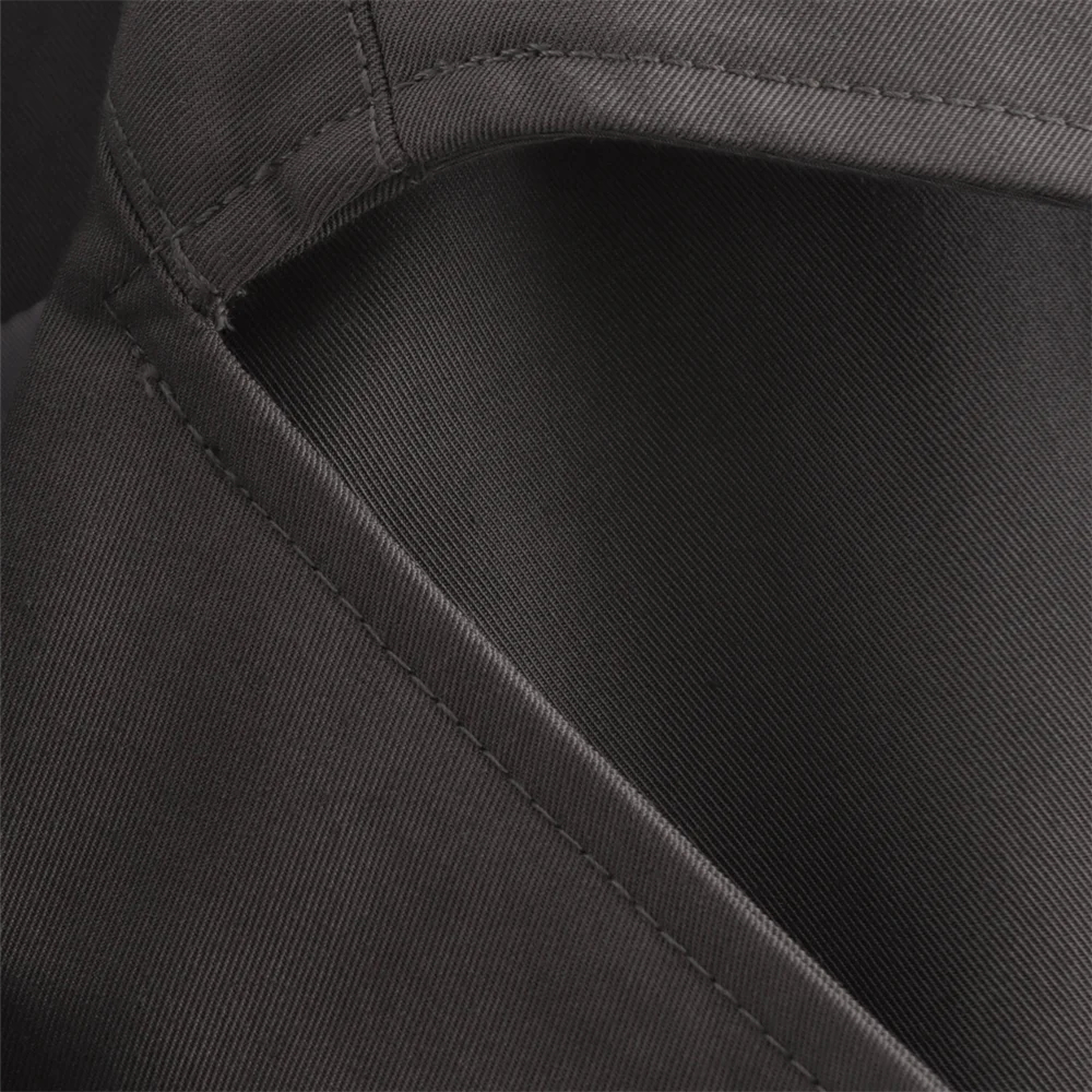 Trench court hiver femme