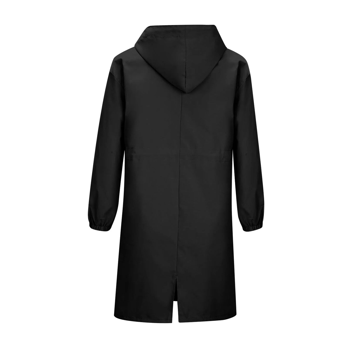 Trench impermeable femme à capuche