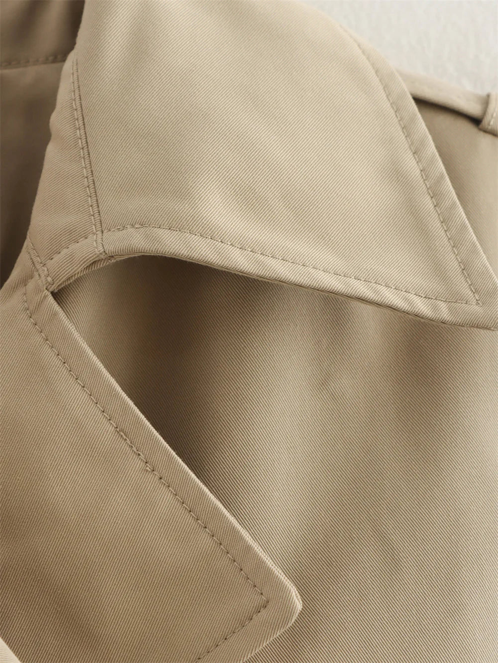 Trench coat court femme