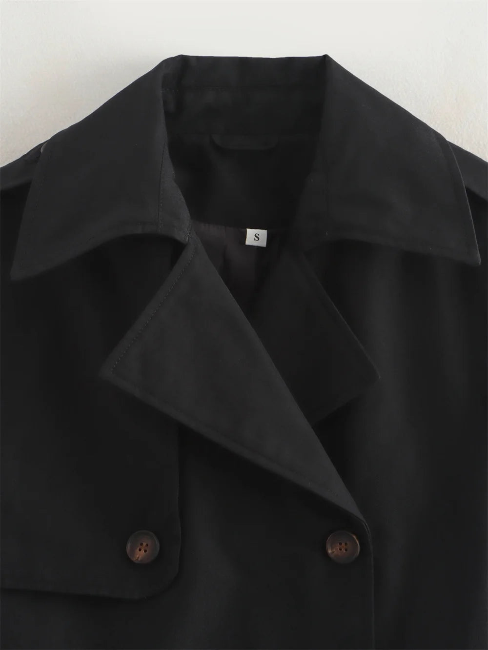 Trench coat court femme
