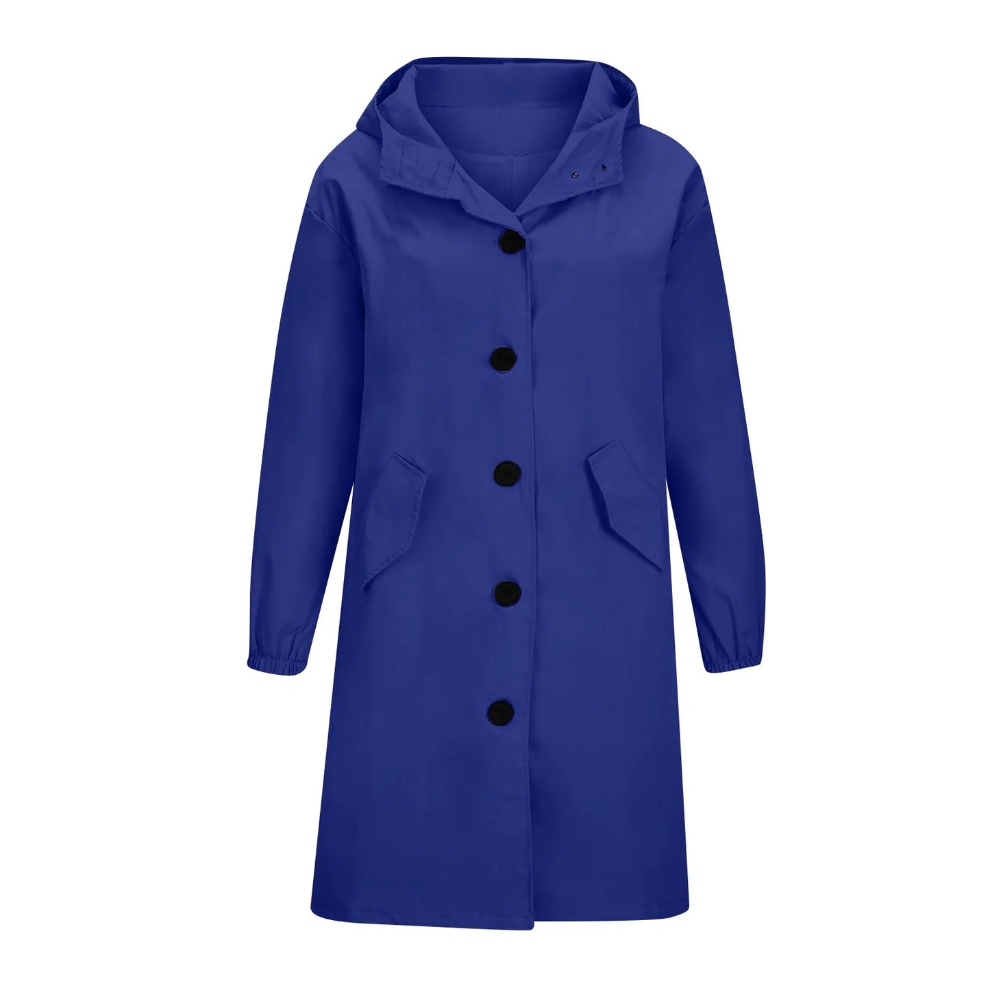 Trench impermeable femme à capuche