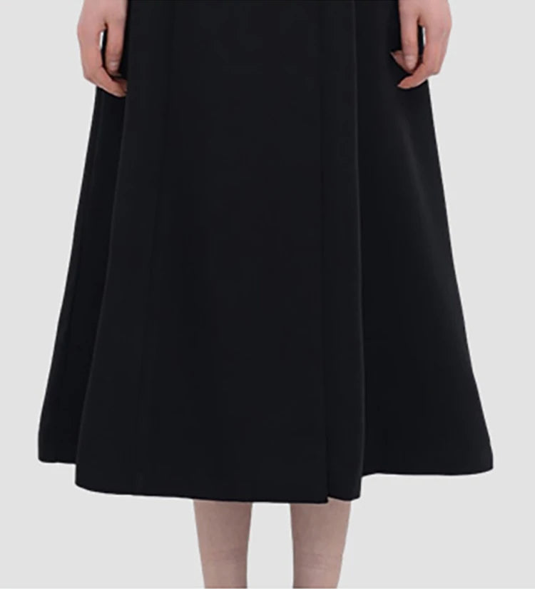 Trench à boutons noir femme