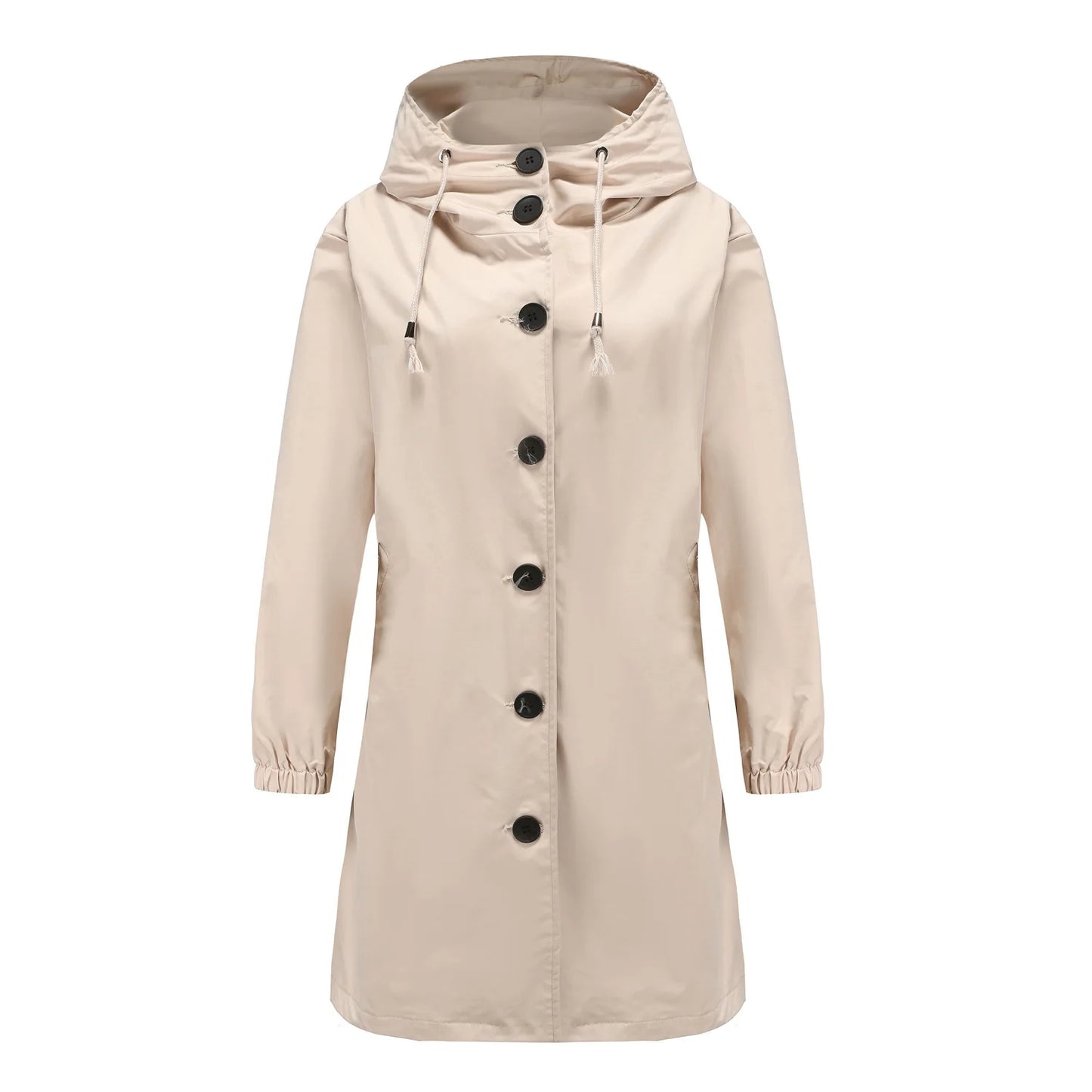 Impermeable trench femme mi-long