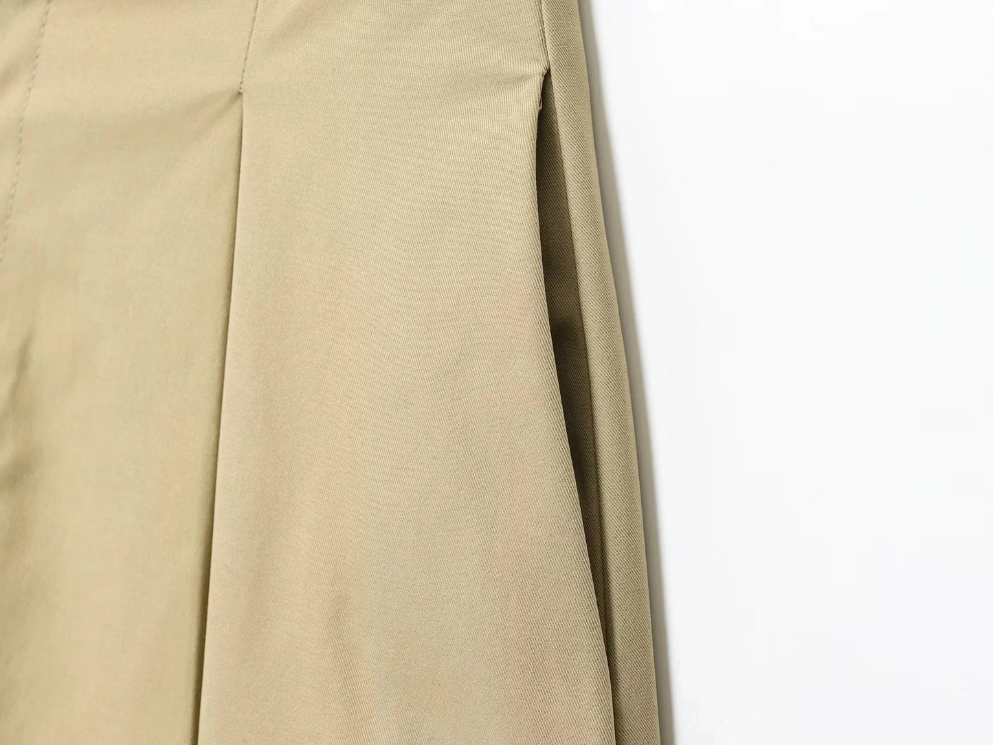 Ensemble beige trench femme