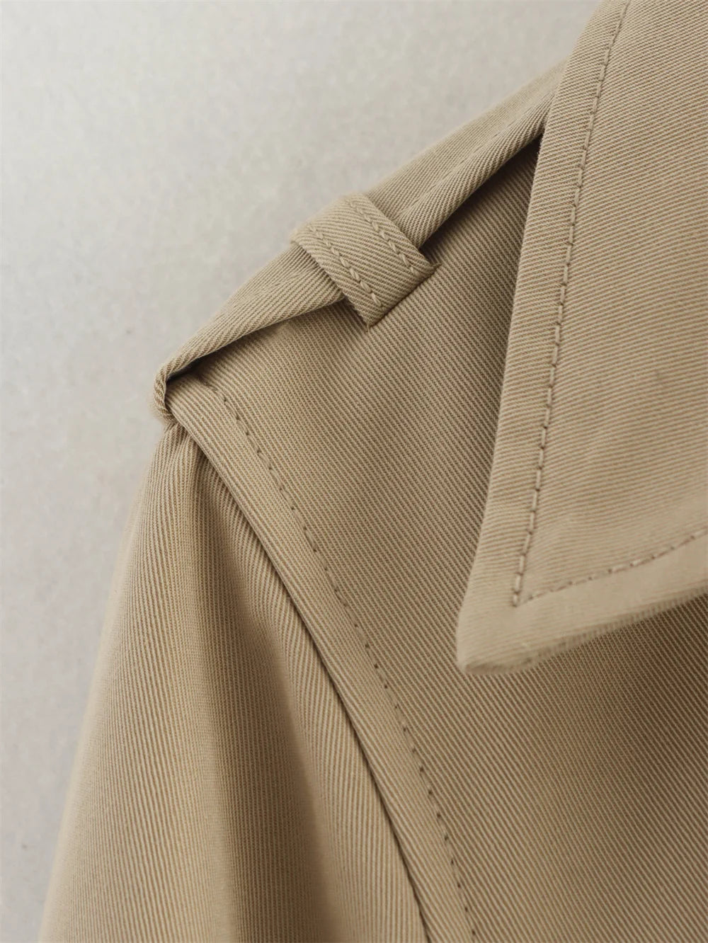 Trench coat court femme