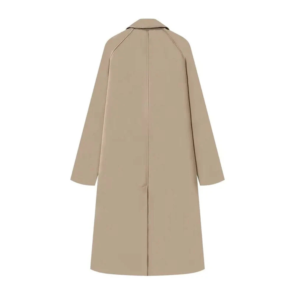 Trench très long femme