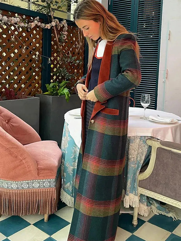 Trench fluide long femme
