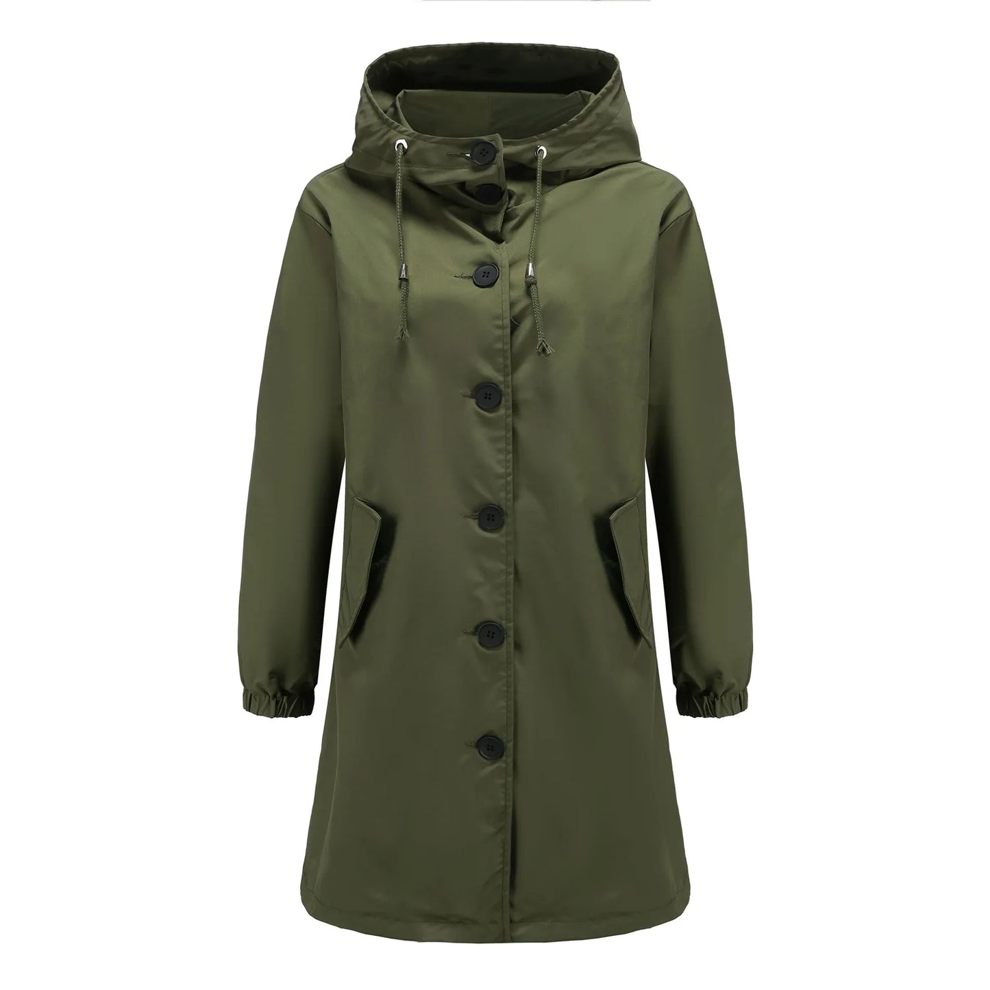 Impermeable trench femme mi-long