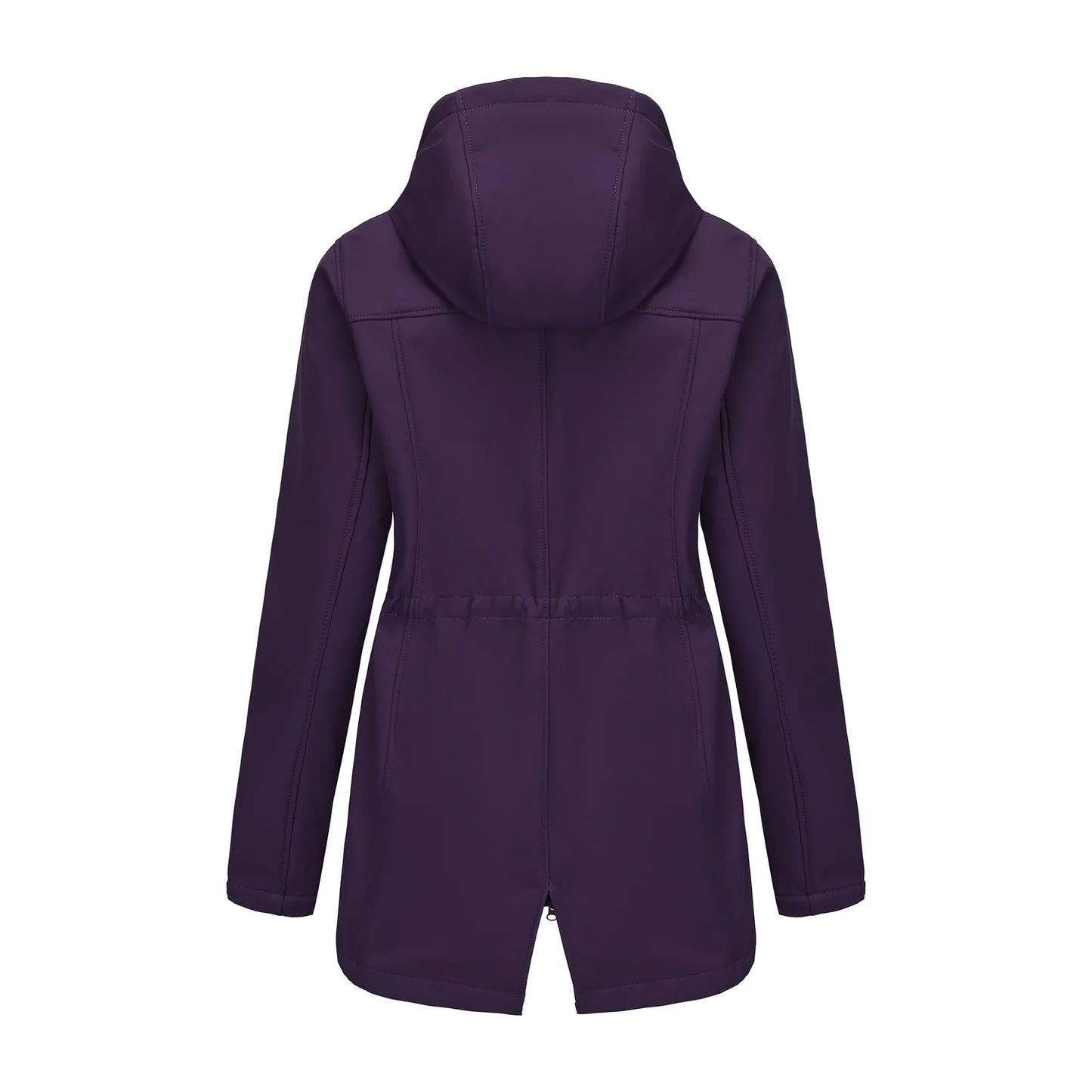 Trench impermeable avec capuche femme