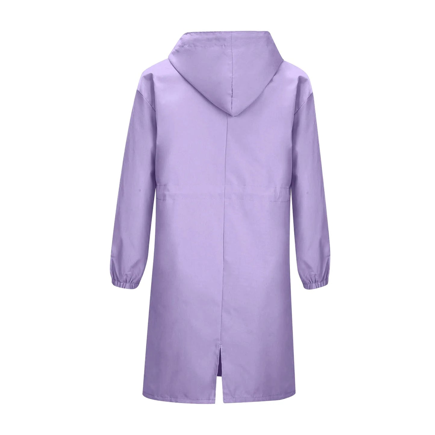 Trench impermeable femme à capuche