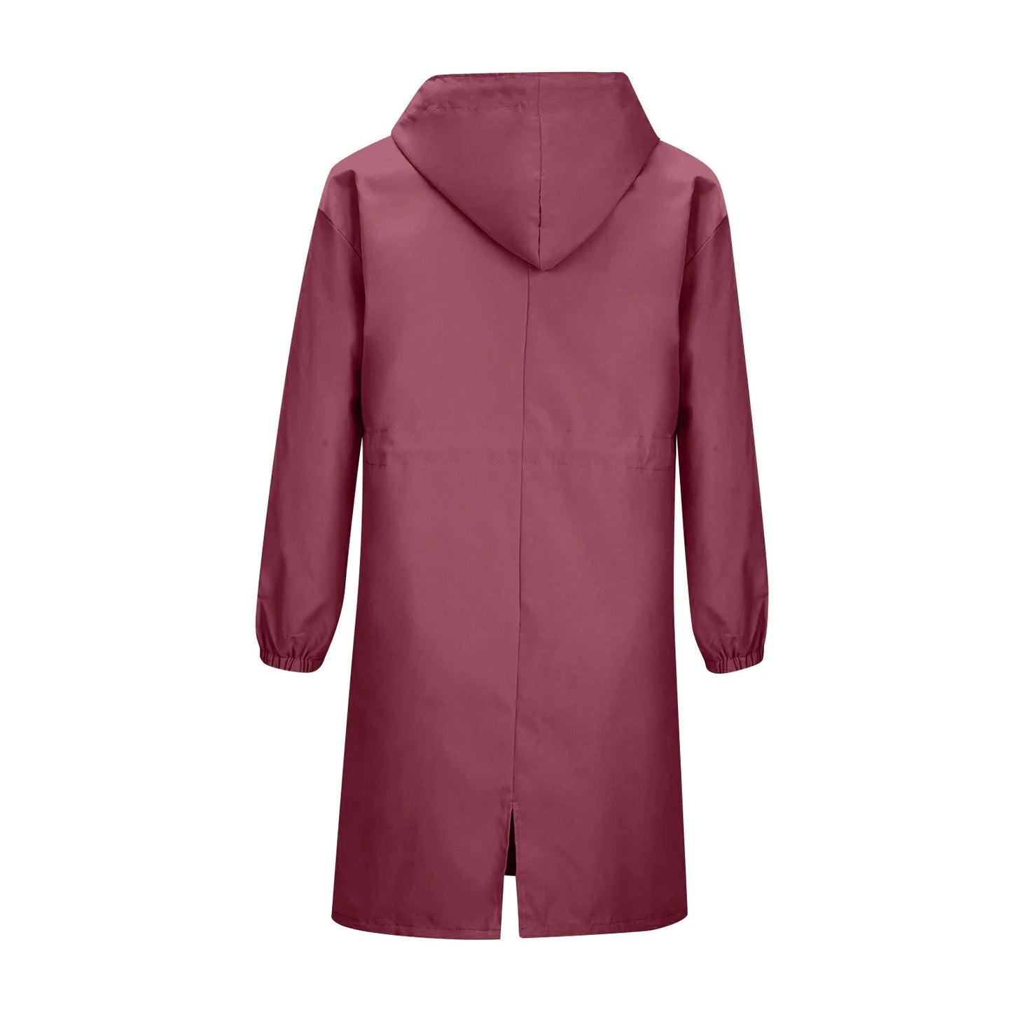 Trench impermeable femme à capuche